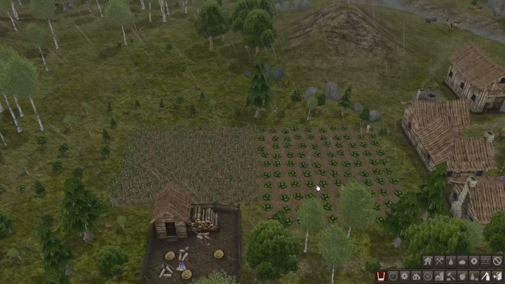 Farming During the Rainy Season in Banished
