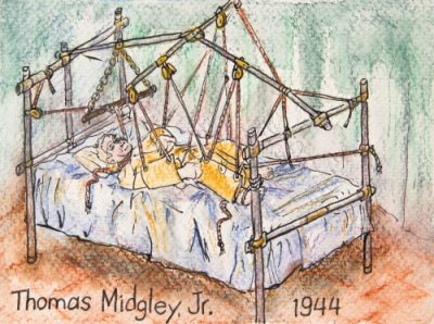 Thomas Midgley's Literal Death Bed