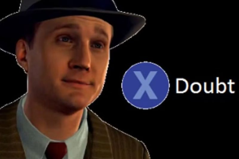 Doubt absolute certainty